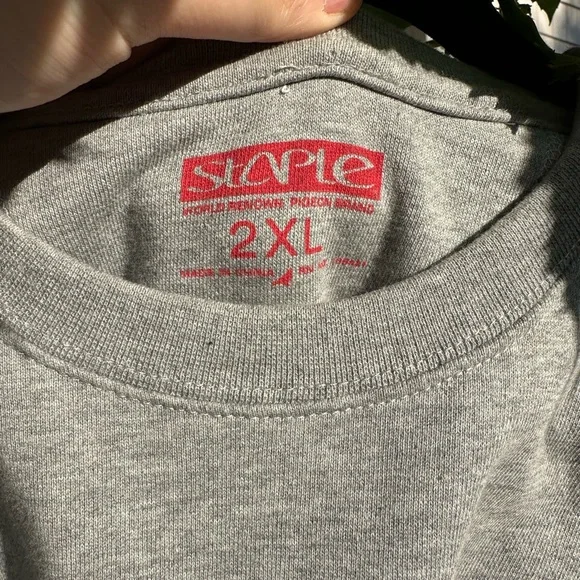 Jeff Staple Gray Graphic Men's Sweater - Picture 4 of 5